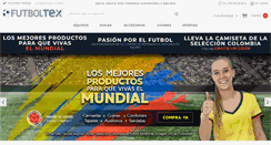 Desktop Screenshot of futboltex.com